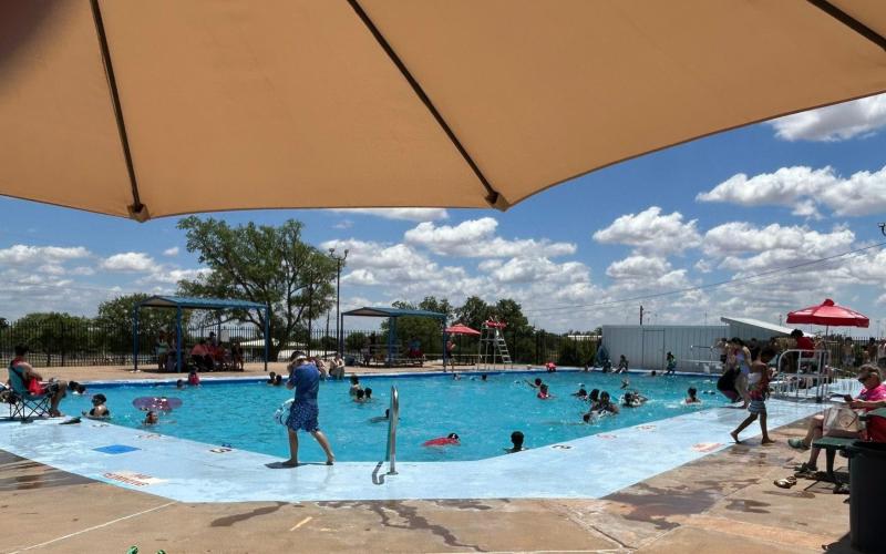 POST POOL OPENS The Post swimming pool officially opened Monday, May 25, Memorial Day, offering families and youth the chance to cool off from a hot summer day. See what changes are in store at the pool this year. Meet this summer’s Post lifeguards, page 5. | COURTESY PHOTO