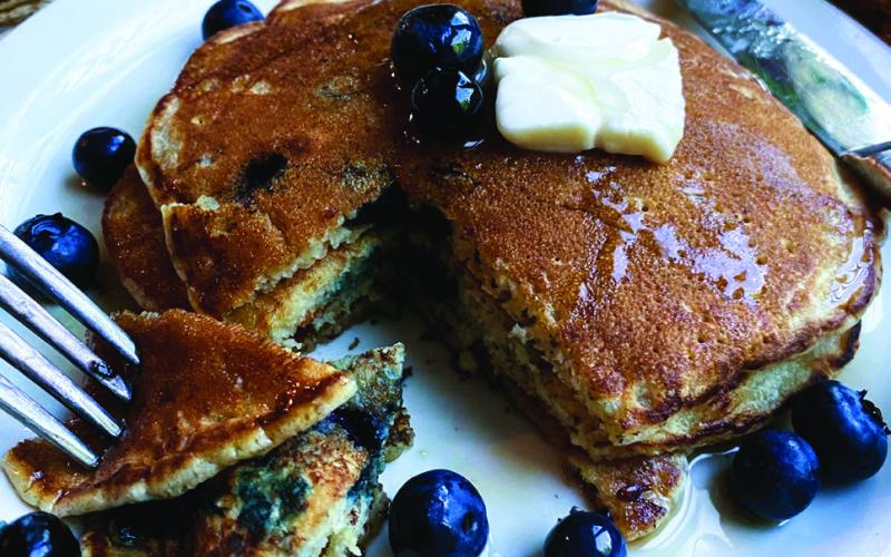 BLUEBERRY PANCAKES Enjoy the benefits of eating a variety of flavored pancakes with this recipe that you can make with basic ingredients. | ANGELINA LARUE PHOTO