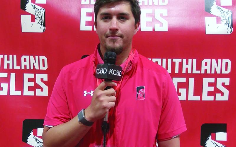 NEW COACH Southland ISD has announced that Austin Moreno will be the new Eagles New Head Football Coach. Moreno was the Defensive Coordinator and Head Track Coach. He takes over for Dusty Grantham who has become Southland’s Assistant Principal. | COURTESY PHOTO