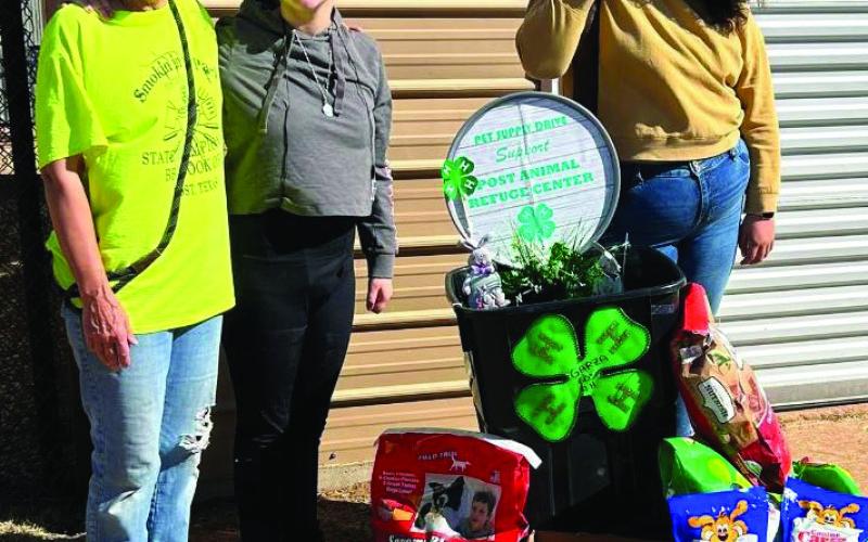 Garza County 4-H help out at PARC