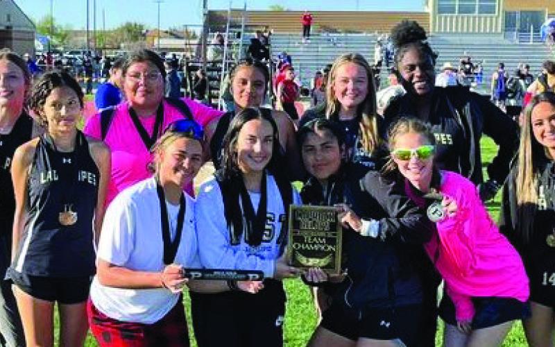 Jr High Track Team competes in Post JH Relays