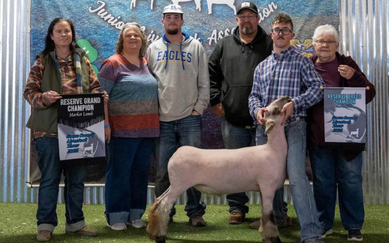 RESERVE BREED MEDIUM WOOL CHAMPION LAMB KODY OSBORN