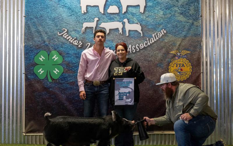 RESERVE BREED CHAMPION BERK DANIEL CARROLL