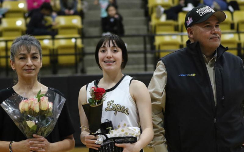 PHS honors basketball seniors at last home game