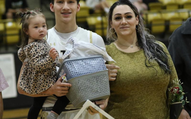 PHS honors basketball seniors at last home game
