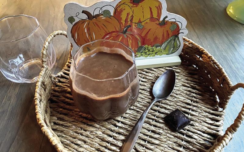 SECRET RECIPE Hot chocolate is a delicious treat; it’s a cozy embrace in a mug! With its rich, creamy flavor and delightful aroma, sipping hot chocolate can instantly lift your spirits and bring a sense of warmth, especially on a chilly day. So, indulge in some self-care and the simple joy of hot chocolate—it’s the perfect way to treat yourself! | ANGELINA LARUE PHOTO