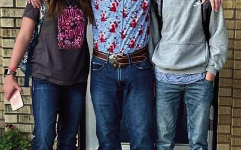 The Reed Family will have a busy school year. Mason is a senior, Collin is a sophomore and Kate’Lynn will be in the eighth grade. Will and Tamra Reed are the proud (and busy) parents. | COURTESY PHOTO