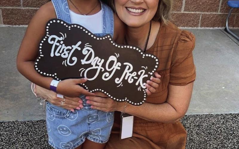 Everly Hernandez mom has warned Mrs. Amy, this girl is full of energy and sass. Good Luck Mrs. Amy and Everly! | COURTESY PHOTO