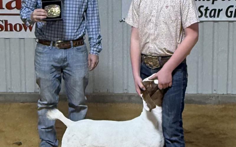 GRAND CHAMPION GOAT AARON BROOKS