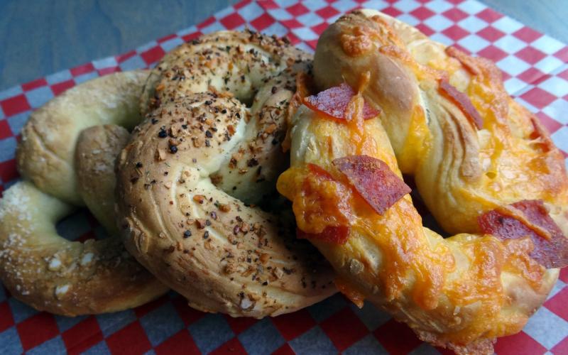 KNOT SURE about making your own pretzels? Mix up a batch or two and you’ll soon be a pretzel pro! | ANGELINA LaRUE PHOTO