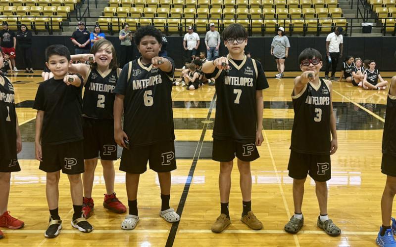 Grades 5-6 boys coached by RJ and Candace