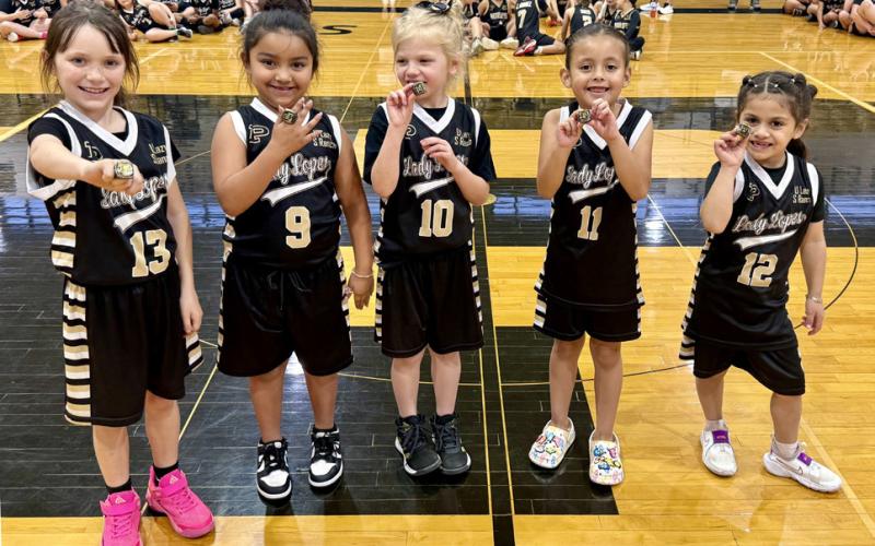 Grades 1-2 girls coached by Valerie Deleon