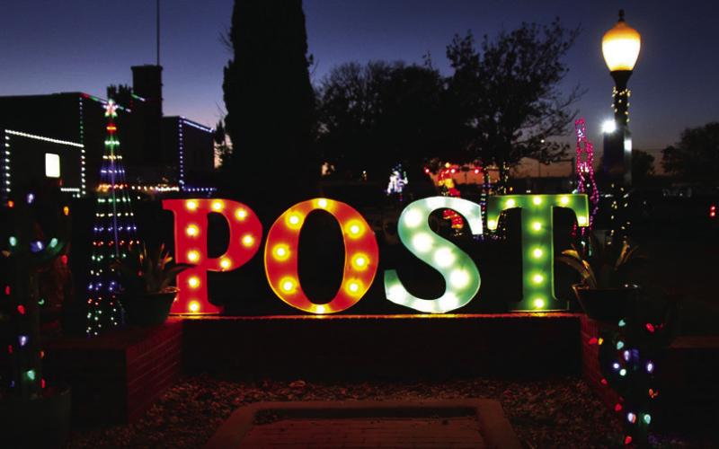 CHRISTMAS DESTINATION A premier West Texas Christmas destination, downtown Post, will‘Light Up’Saturday, December 7, from 10 a.m. - 9 p.m., featuring rides on the Post Toasties Express train, sip-n-shop, food trucks, and Santaland. Parade at 6 p.m. and more shopping. For information, call (806) 495-3461. | PHOTO PROVIDED