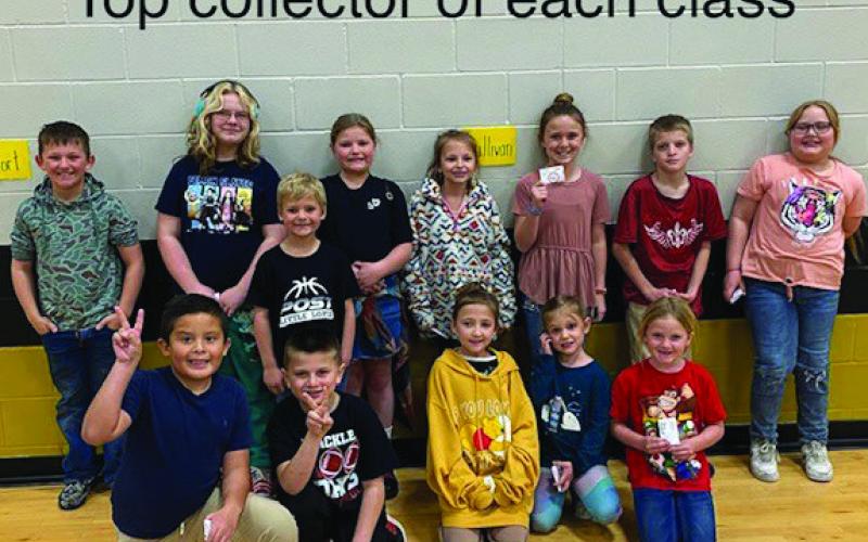Standing: Kye Baker, Zoey Snider, Bronx Lott, Lyncolnn Lott, Charlotte Windham, Pariz Brothers, Charles Cotton, Annivaeh Crenshaw Front Row: Joseph Gallegos, Braxton Torres, Karoline Windham, Zoee Ray, and Sara Tadlock. Each received a