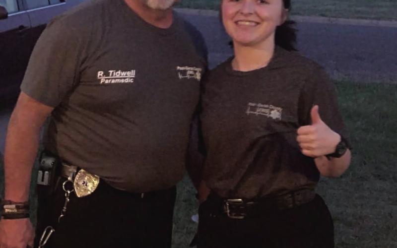Local EMT recognized for 20 years of service