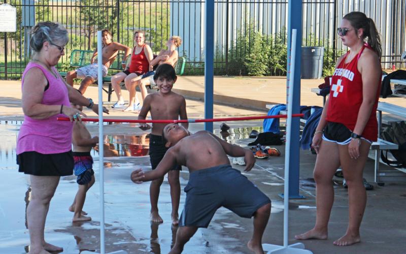 SPOTLIGHT ON GARZA CRC POOL PARTY