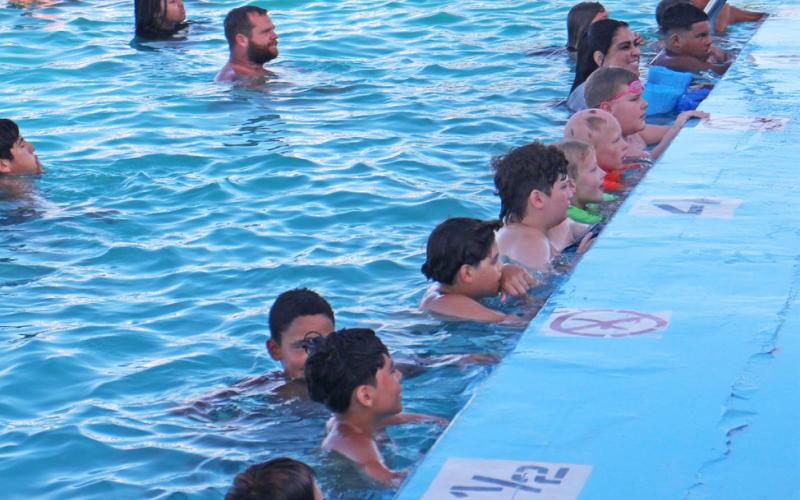 SPOTLIGHT ON GARZA CRC POOL PARTY