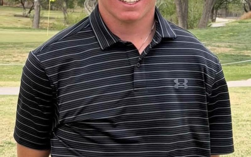 STATE BOUND Post ISD’s Carter Petty secured a spot at the State golf tournament after qualifying at the Region 1-2A meet, advancing to compete among the state’s top golfers on April 27 and 28. | COURTESY PHOTO