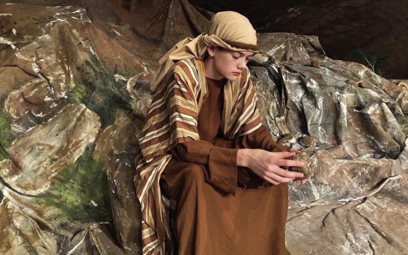 NEW ACTOR The Ragtown Gospel Theater welcomes Kayson Smith from Lubbock to the stage to play Jesus as an adolescent after Joseph’s death in the new production, ‘Jesus, Son of Man.’ | CHIP POLK PHOTO