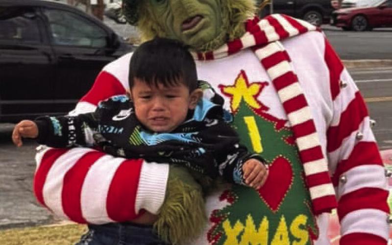 THE GRINCH TO VISIT AGAIN DECEMBER 7