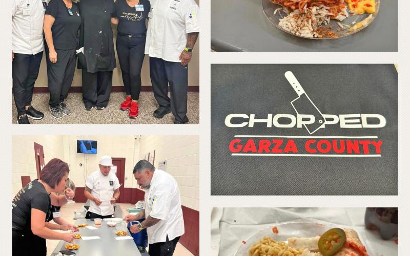 GCRJC FUN Theapists of the Garza County Regional Juvenile Center held a creative contest requiring team work, collaboration and social skills building. Residents of the GCRJC made some amazing food for the judges. Thanks to the local chefs, businesses and individuals that helped make this event happen. Rachel Redding, Antonio Pina, Caraboya Scratch Kitchen &amp;amp; Bar, Big Plate restaurant Supply, Coffee Wizards, Teffny Lambden, Sherry Bolton Clark, Culinary Co-op, and GCRJC staff. | COURTESY PHOTO