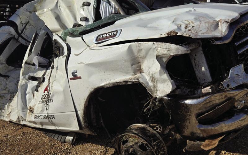 Multi-county pursuit ends near Post following collision with Sheriff Isbell