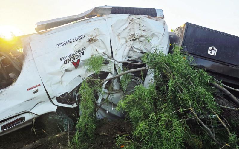 Multi-county pursuit ends near Post following collision with Sheriff Isbell