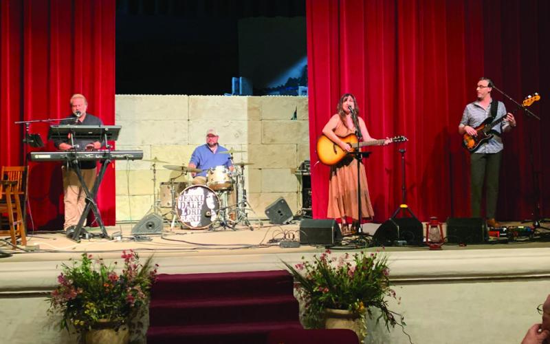 LIVE ENTERTAINMENT Jenni Dale Lord and the Jenni Dale Lord Band were the special guest entertainers for the Community Recovery Center’s annual roundup fundraiser at the Ragtown Gospel Theater, Saturday, Sept. 14. | ANNA GIBSON PHOTO