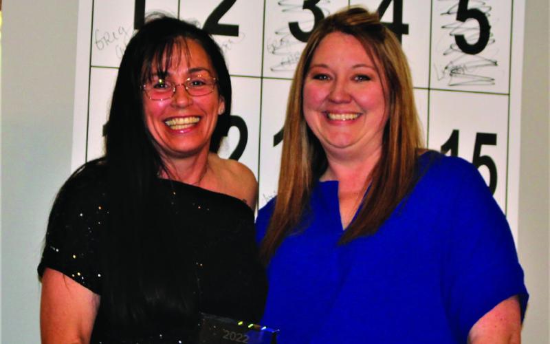 New Business of the Year - Winehouse at 127 -. Michele Liston, Owner, and Ashley Hawkins, PACC President. Photos by Julia Childs