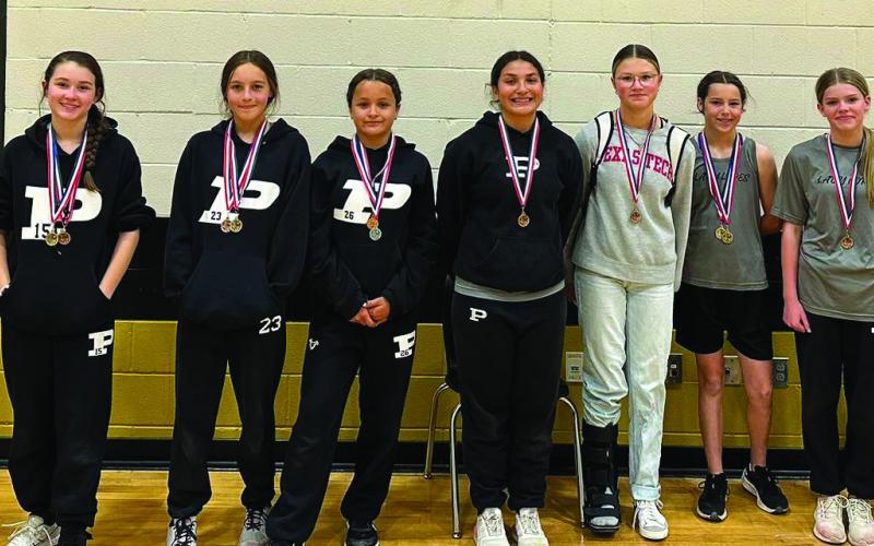 Post Junior High competes at district meet