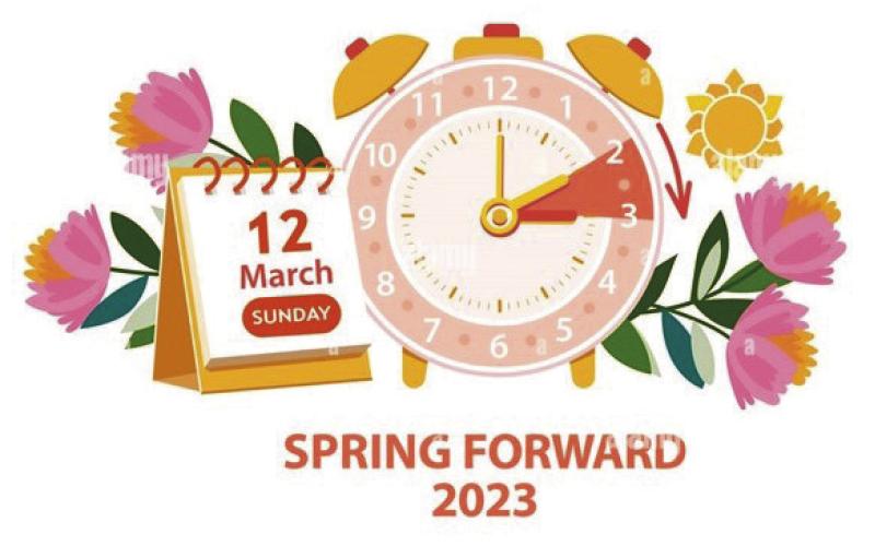 “Spring Forward”: Daylight saving time returns on Sunday, March 12