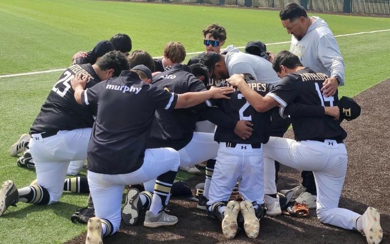 DISTRICT COMPETITION Coming off a victory over Littlefield, the Post Bold Gold will take on New Home on the diamond this week. | COURTESY PHOTO