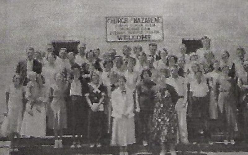 CHURCH HISTORY, in 1920, the Post Church of the Nazarene invited the community to their new building which once sat on the lot where United is today. Now, 100 years later, the church invites you to their Centennial Celebration June 2, 2024, at 11:00 a.m. With a special speaker, concert and a free meal. They ask that you RSVP to Pastor Chuck Gibson by email at oreoseeker@yahoo. com or in person at the church at 202 W. 10th St., during regular business hours. | COURTESY PHOTO