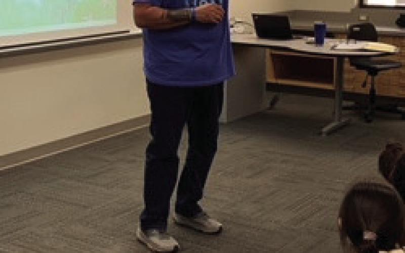 Child Advocate presents program at school