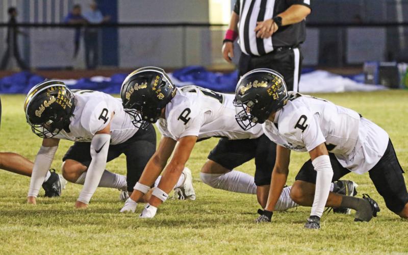 BOLD GOLD WIN The Post Antelopes are back in the chase for the district champtionship with a victory over Olton 48-15. | WHITNEY DORSETT PHOTOS