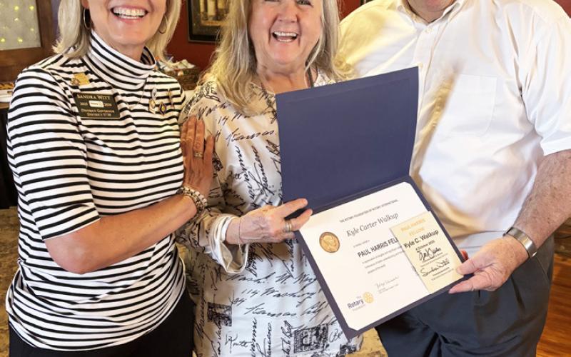 Post Rotary club pins seven new, plus Paul Harris Fellows
