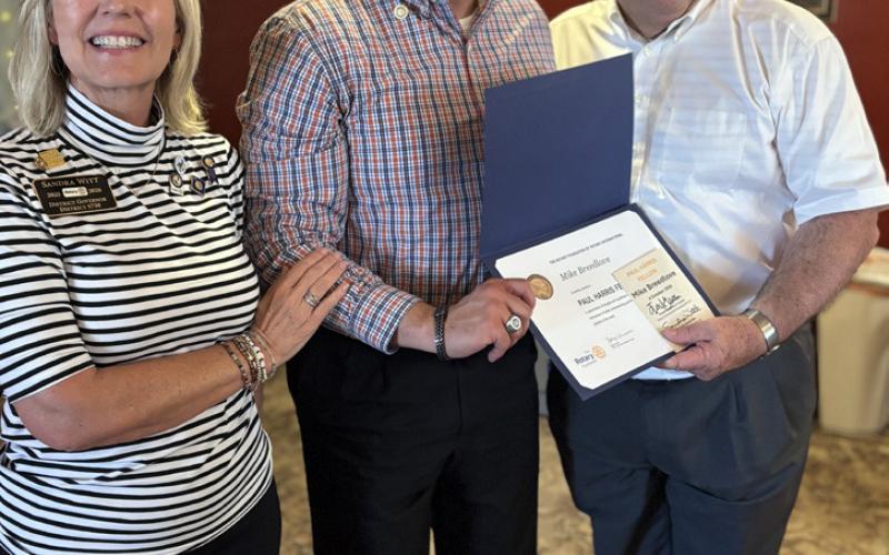 Post Rotary club pins seven new, plus Paul Harris Fellows