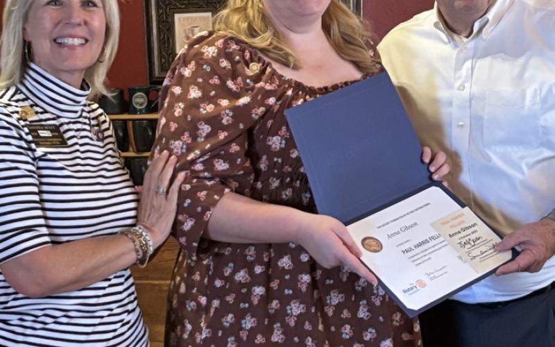 Post Rotary club pins seven new, plus Paul Harris Fellows