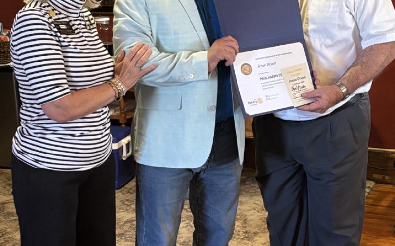 Post Rotary club pins seven new, plus Paul Harris Fellows