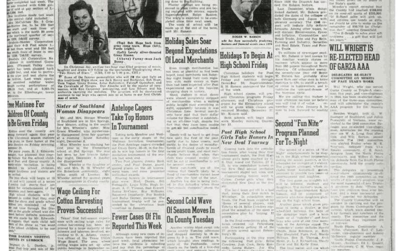 114 Years of Newspaper Publishing in Garza County