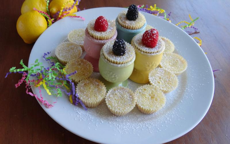 SPRINGTIME IN A TART This pastry’s flaky shortbread crust and a tangy custard filling combine to satisfy your sweet tooth, with a little pucker power. Their sunny yellow color and fresh lemon flavor remind us it is springtime. | ANGELINA LaRUE PHOTO