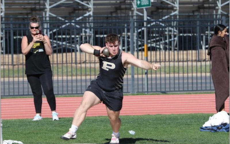 YOUNGEST SHOT-PUTTER