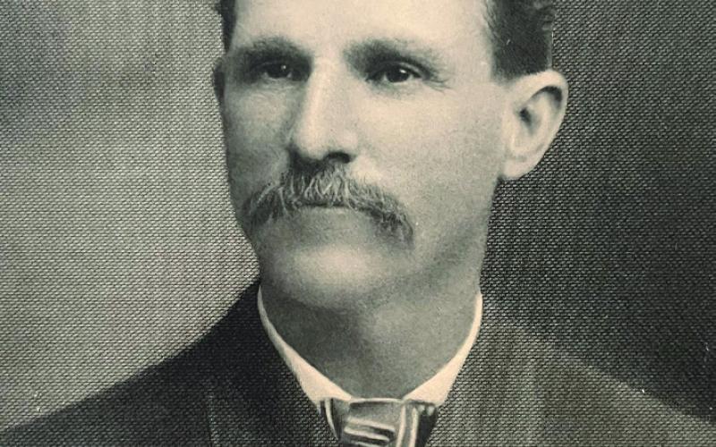 John Bunyan Slaughter (J. B.) was born on December 15, 1848, in Sabine County. He spent his childhood riding and working cattle for his dad, creating the U Lazy S in 1901. | COURTESY PHOTO