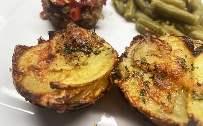 MAKE YOUR OWN AT HOME These thin, crisp layers, separated only by a brush of butter and olive oil mixture and a sprinkling of parmesan cheese will stack up to meet your wildest expectations. | ANGELINA LaRUE PHOTO