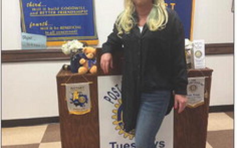 POST ROTARY CLUB Tracey Jarrett and husband