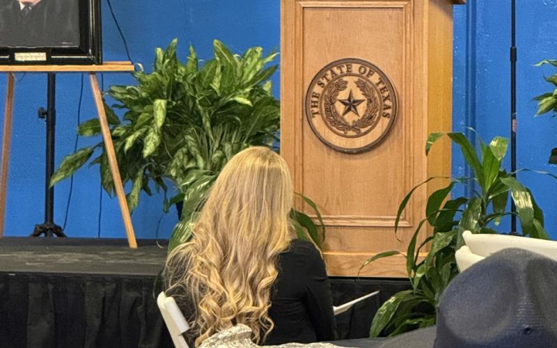 SEN. CHARLES PERRY was among the dignitaries presenting remarks at the Feb. 24, 2026 reopening of Post’s Giles W. Dalby correctional facility The Texas State Senator for District 28 emphasized the significance of the Giles W. Dalby Unit to the community and the state. | TDCJ PHOTO