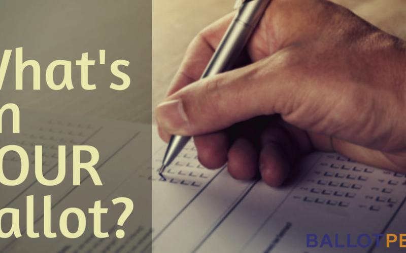 What’s on your ballot?