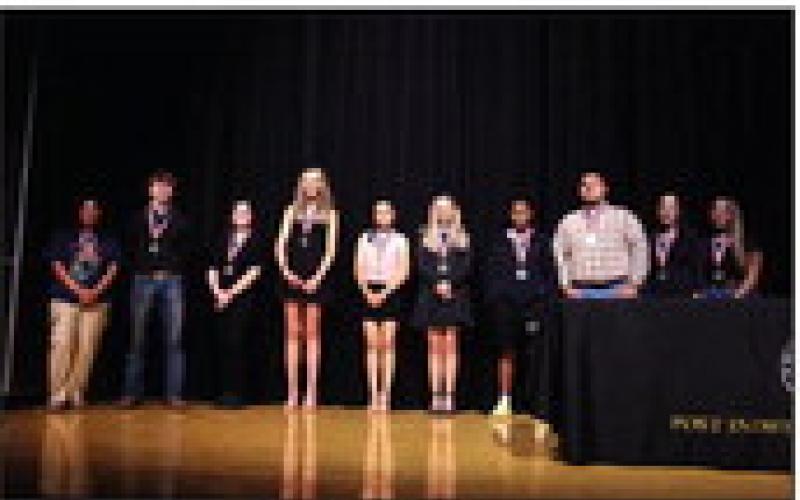SOPHOMORE TOP TEN
