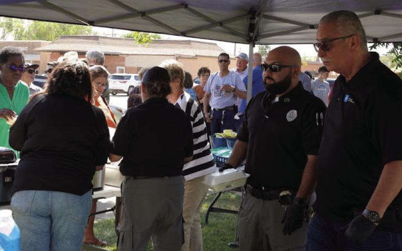 SPOTLIGHT ON COURTHOUSE CELEBRATION