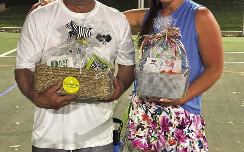 Post Spring Pickleball Tournament winners